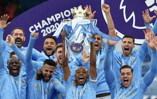 2020-21赛季曼城获得<a href=/zuqiujingsai/yingchao/ target=_blank class=infotextkey>英超</a>冠军