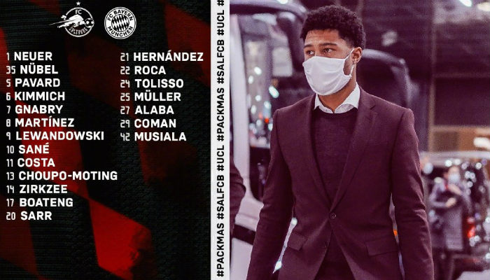 <a href=/zuqiujingsai/bayern/ target=_blank class=infotextkey>拜仁</a>vs萨尔茨堡<a href=/zuqiujingsai/ouguan/ target=_blank class=infotextkey>欧冠</a>大名单