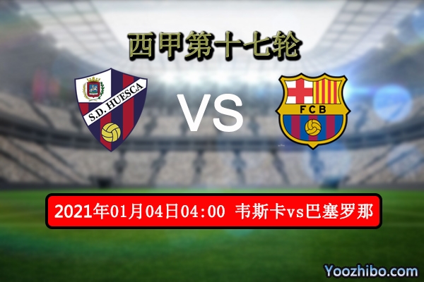 韦斯卡vs巴塞罗那赛事前瞻