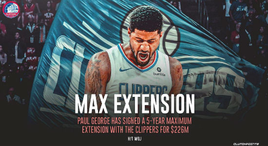 保罗-乔治续约<a href=/lanqiujingsai/clippers/ target=_blank class=infotextkey>快船</a>