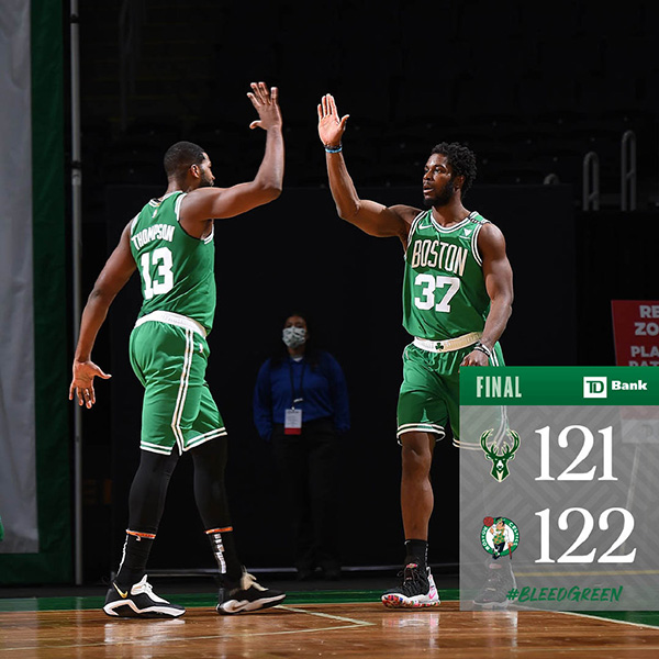 <a href=/lanqiujingsai/celtics/ target=_blank class=infotextkey>凯尔特人</a>122-121险胜<a href=/lanqiujingsai/bucks/ target=_blank class=infotextkey>雄鹿</a>