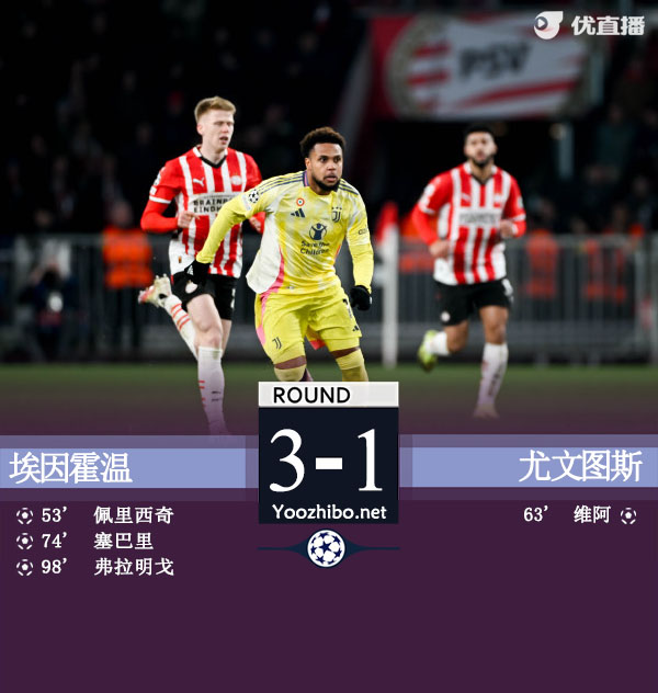 埃因霍温vs<a href=/zuqiujingsai/juventus/ target=_blank class=infotextkey>尤文图斯</a>
