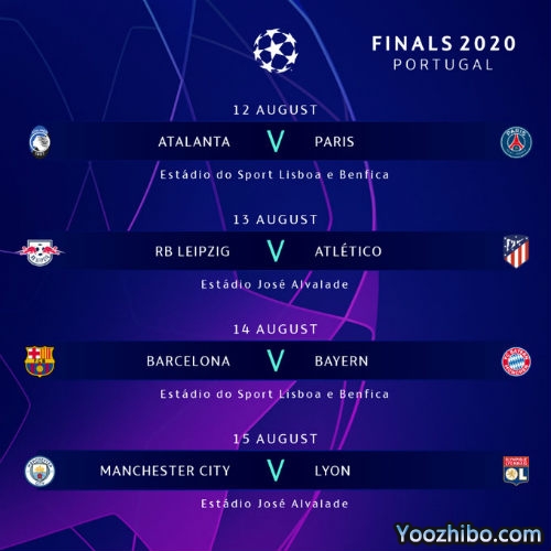 <a href=/zuqiujingsai/ouguan/ target=_blank class=infotextkey>欧冠</a>1/4决赛对阵出炉