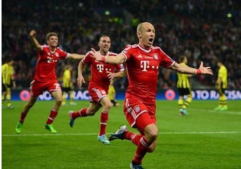 罗本在12/13欧冠决赛之中绝杀<a href=/zuqiujingsai/dortmund/ target=_blank class=infotextkey>多特蒙德</a>，为拜仁获得冠军