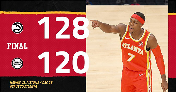 <a href=/lanqiujingsai/hawks/ target=_blank class=infotextkey>老鹰</a>128-120战胜<a href=/lanqiujingsai/pistons/ target=_blank class=infotextkey>活塞</a>